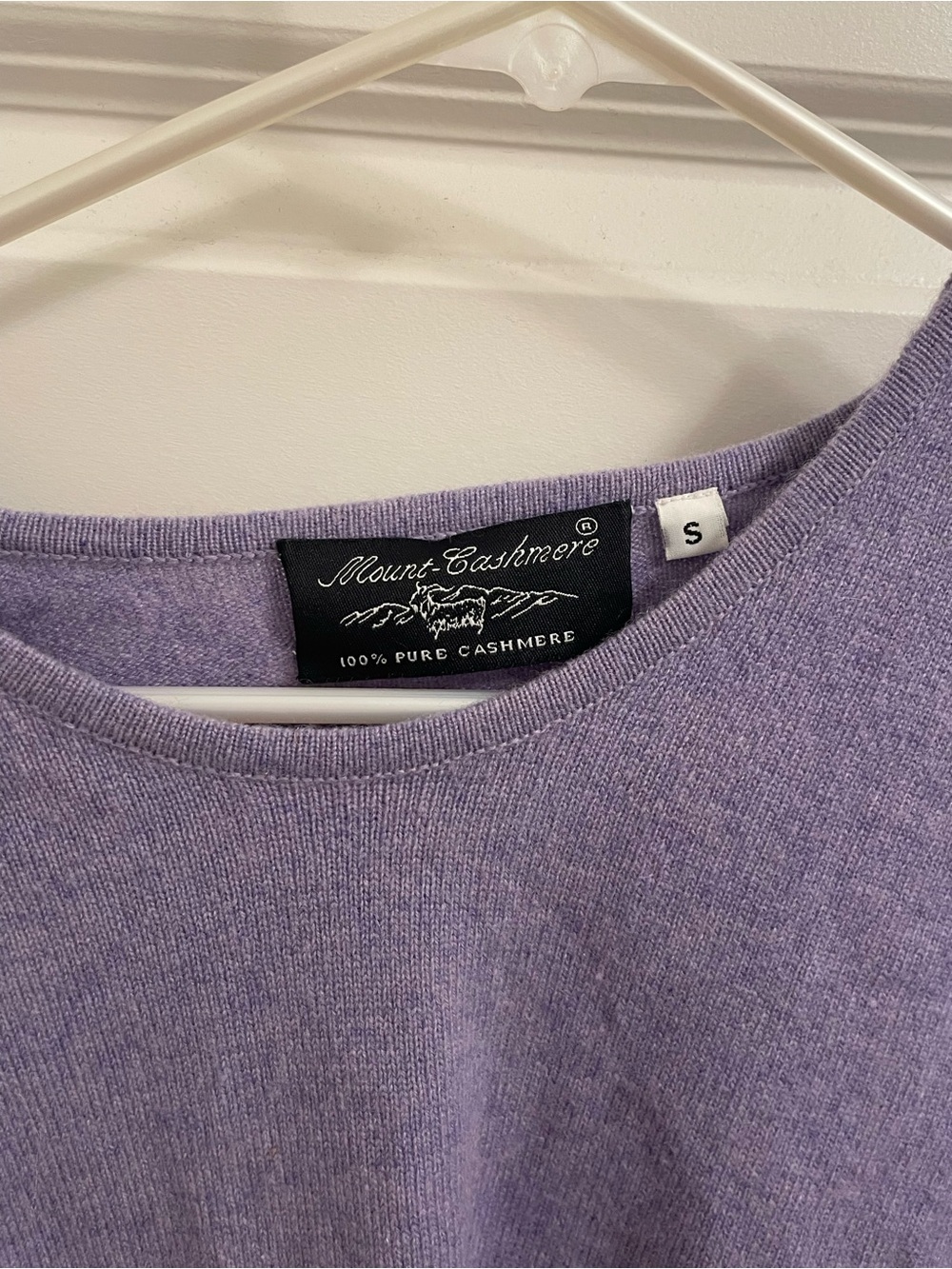 Lilac Long-Sleeve Ruffle-Hem Knit Top - Picture 6 of 6
